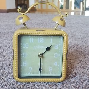 Metal Table Clock